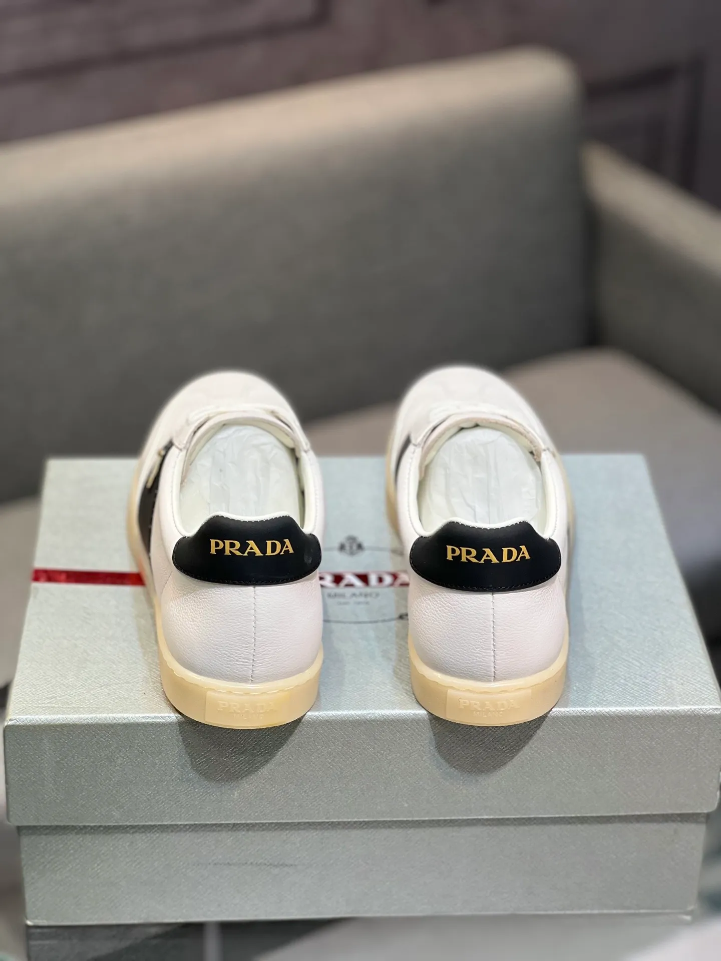 Men's shoes 💰540 [PRADA] Men's shoes are popular in the counter, official website synchronization, 1 high-quality shipment ✔️ Original frosted cowhide + cowhide lining, 1🆚1 replica, original sole, 38-45 (45 customized, non-refundable)